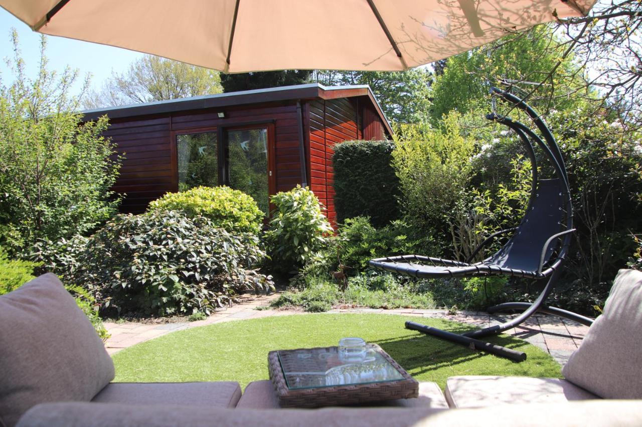 Veluwe Park Reewold Chalet Infinity 푸텐 외부 사진